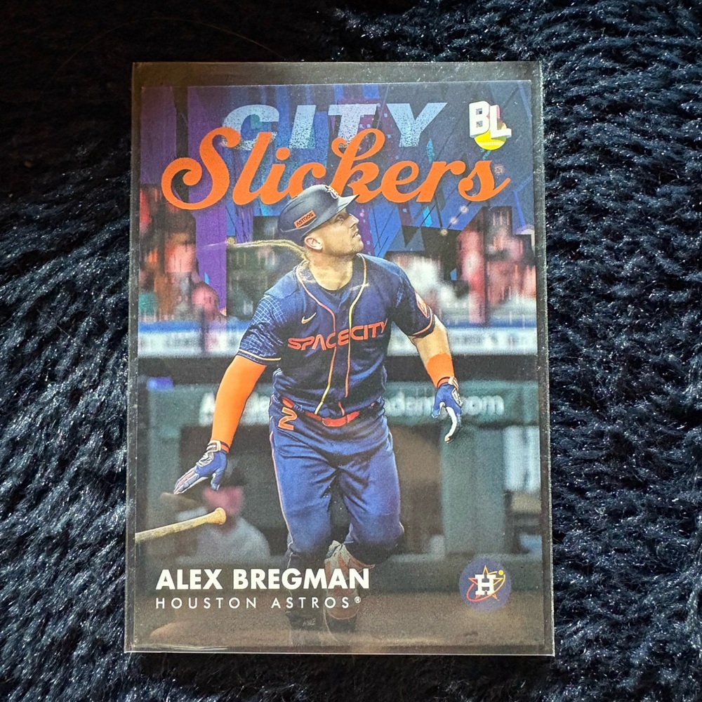 Alex Bregman Houston Astros City Slickers Baseball Card
